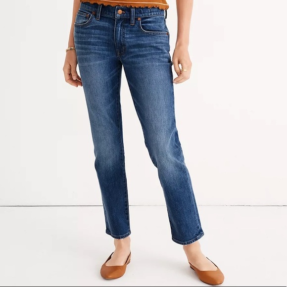 Madewell Denim - Madewell Slim Boyjean Dark Wash Size 26